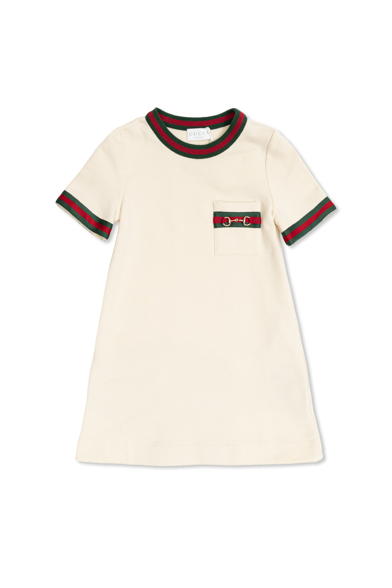 Gucci Kids Cotton dress with pocket | Kids's | Vitkac